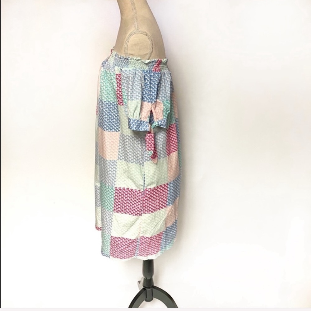 Vineyard Vines For Target Boho Patchwork Dress, L - image 6